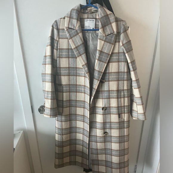Frank & Oak Laurence Plaid Coat - Picture 3 of 4